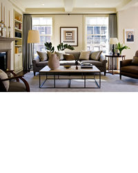 Bark Frames for Glenn Dissler Design in Living Room