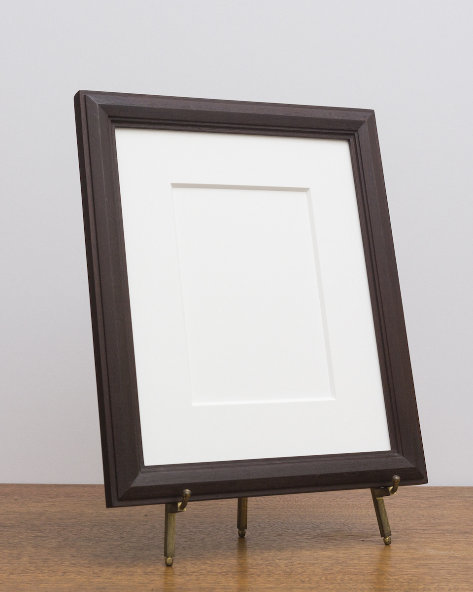 cairo-frame-umber-side Cairo Frame with Umber Stain