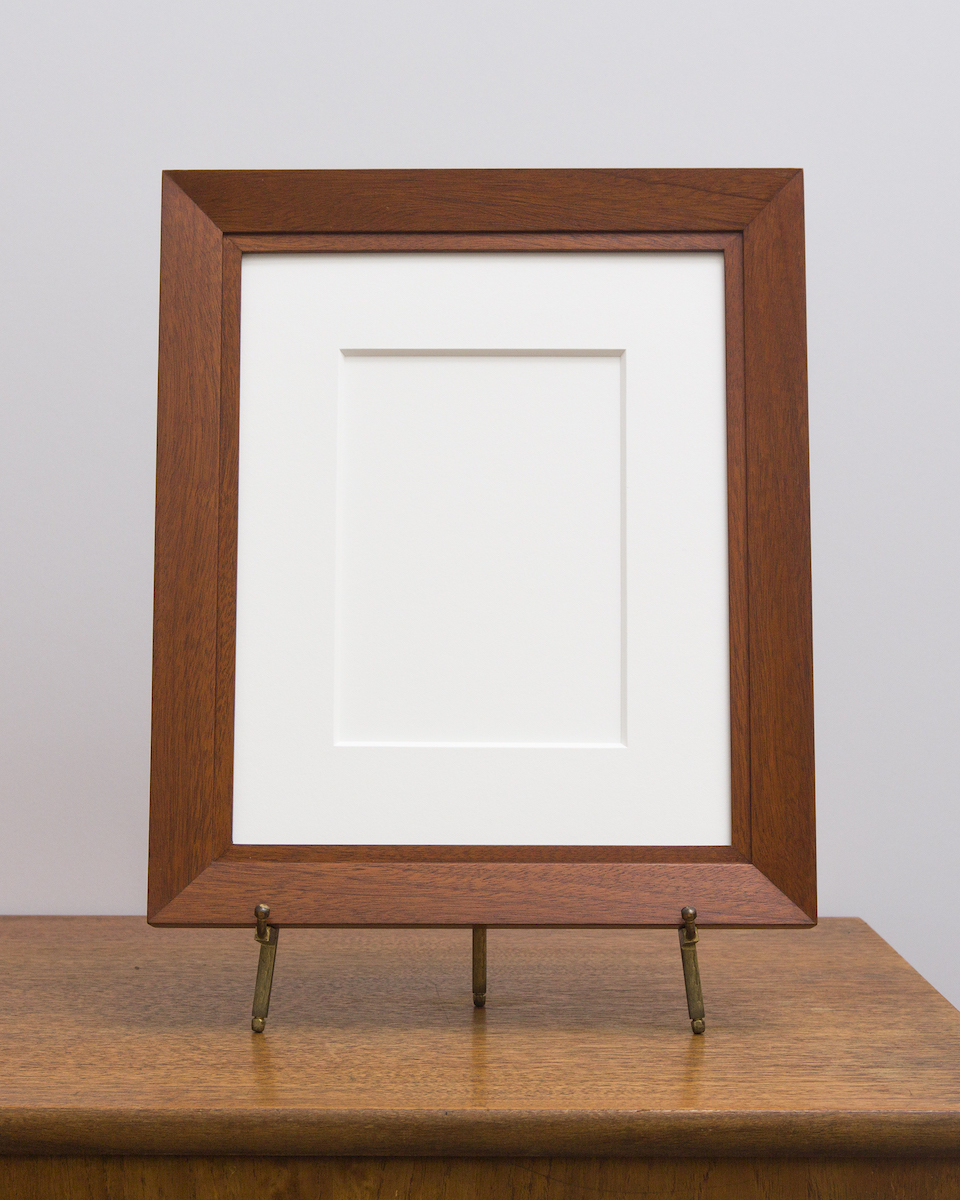 charleston-frame-sienna Charleston Frame with Sienna Stain