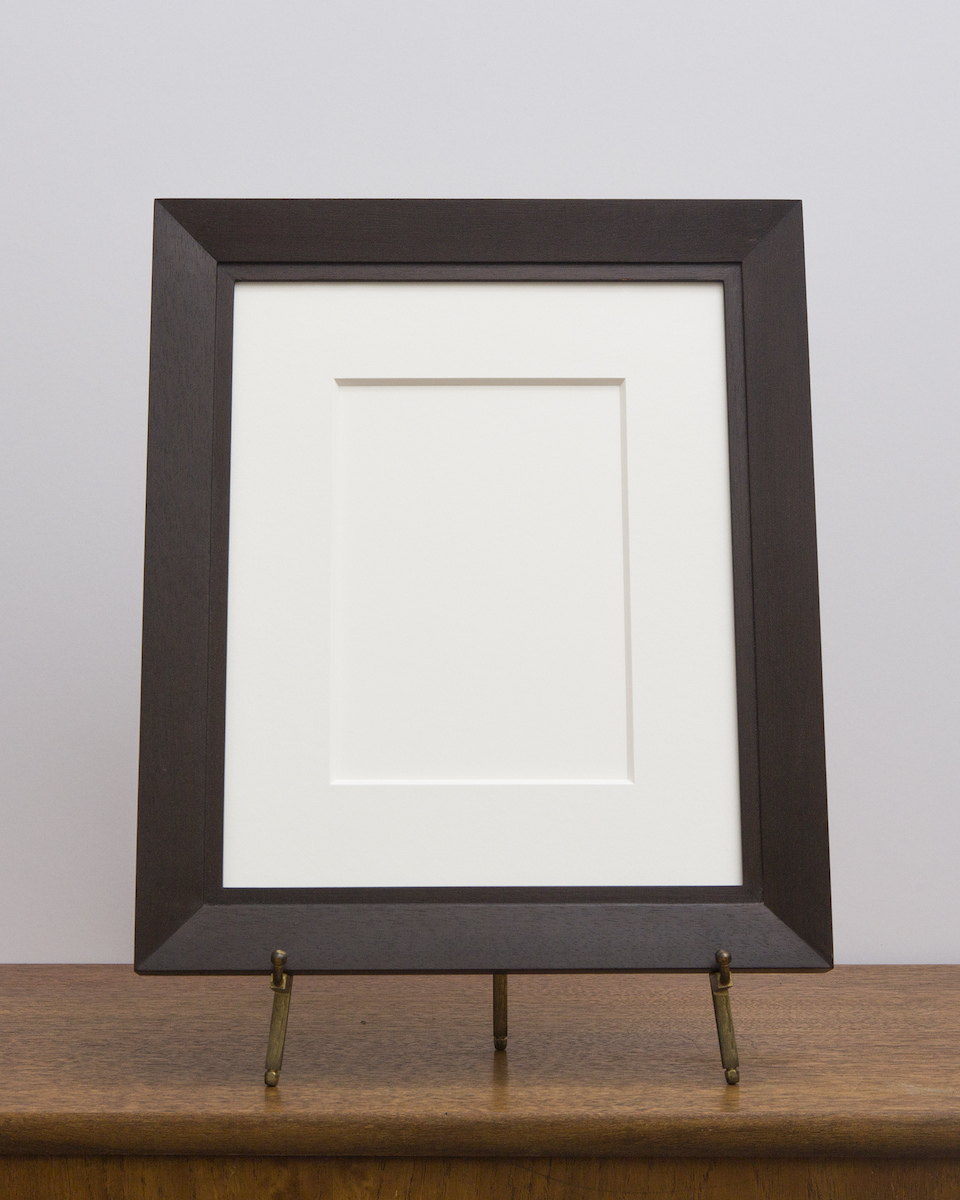 charleston-frame-umber Charleston Frame with Umber Stain