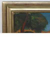 Corner Detail of New Gilded Frame