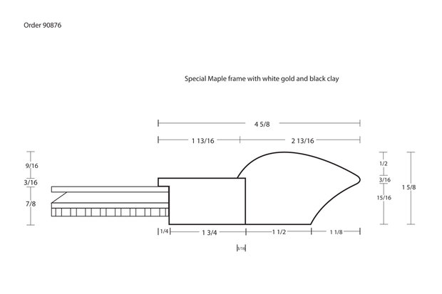 Example of Frame Profile Drawing