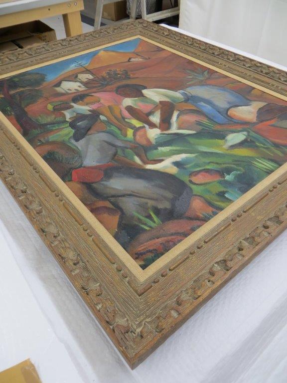 Irma Stern Painting in Original Frame