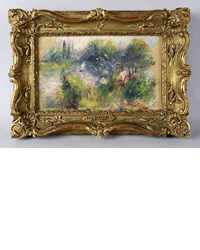 Renoir Painting in Gold Frame