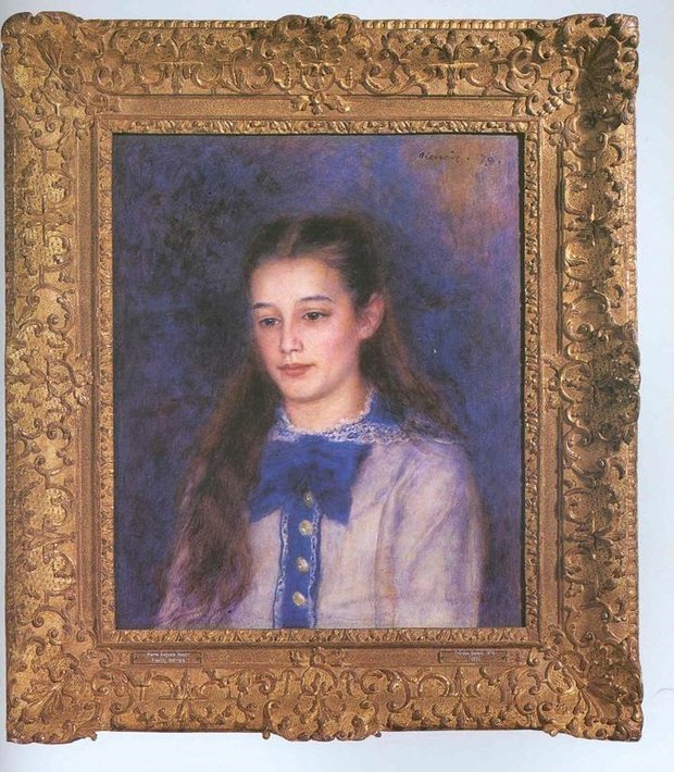 Renoir Painting of a Girl