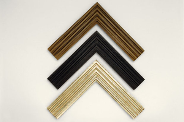 Three Bark Frameworks Corner Samples in Three Finishes