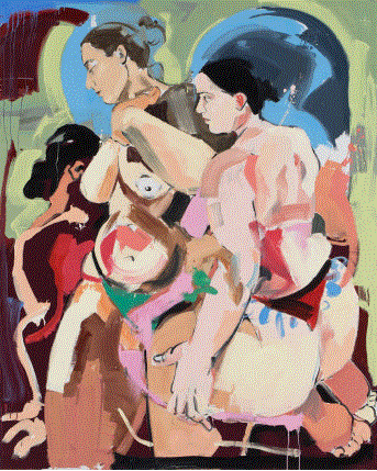Cirstina BanBan painting